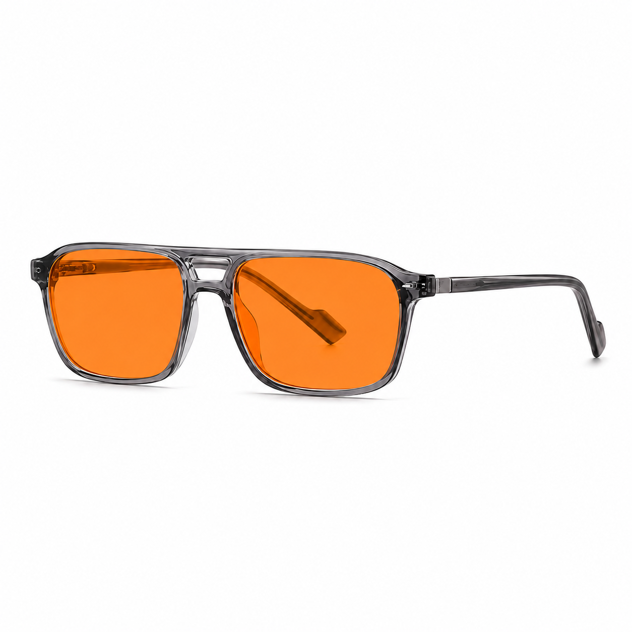 Litez Atlas squared aviator with orange Focus Lens