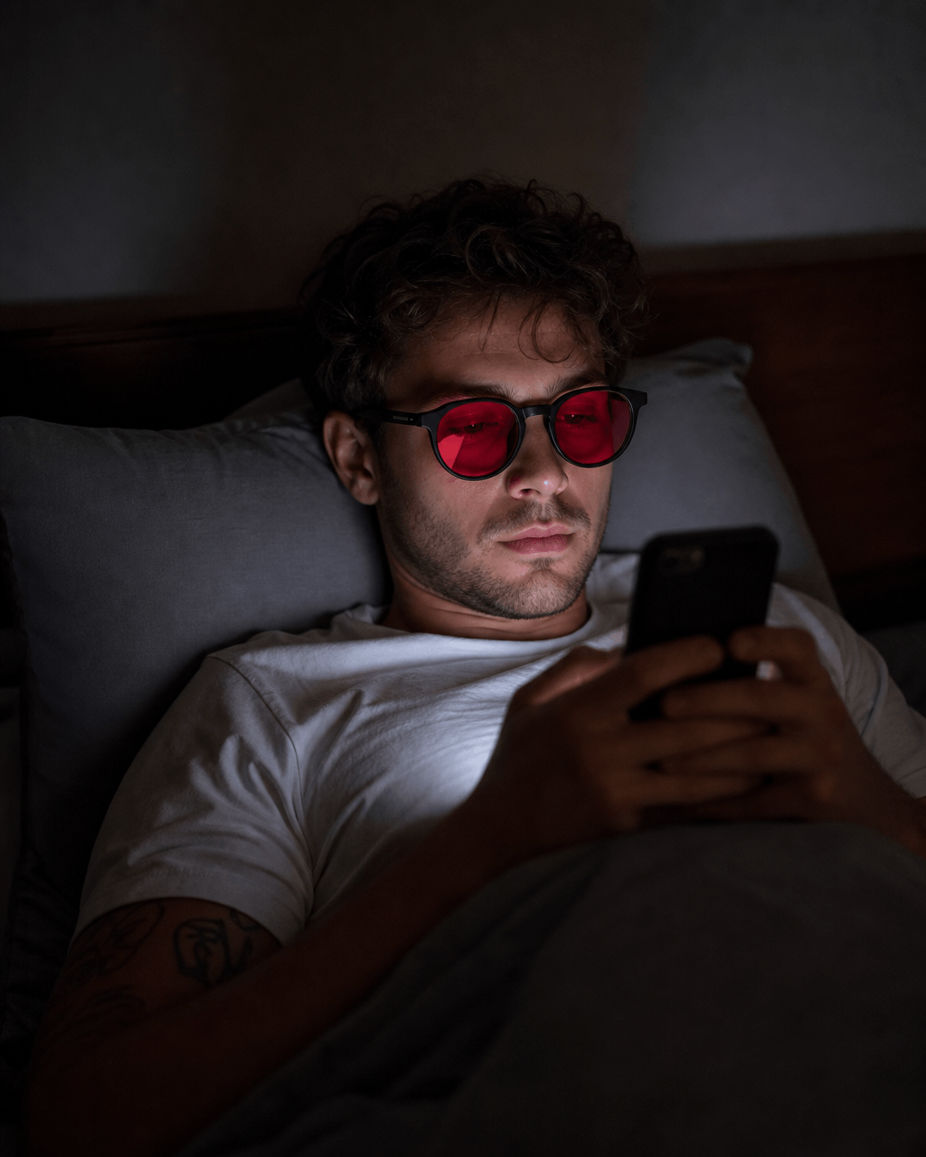 Litez Daily, Night lens - winding down in bed