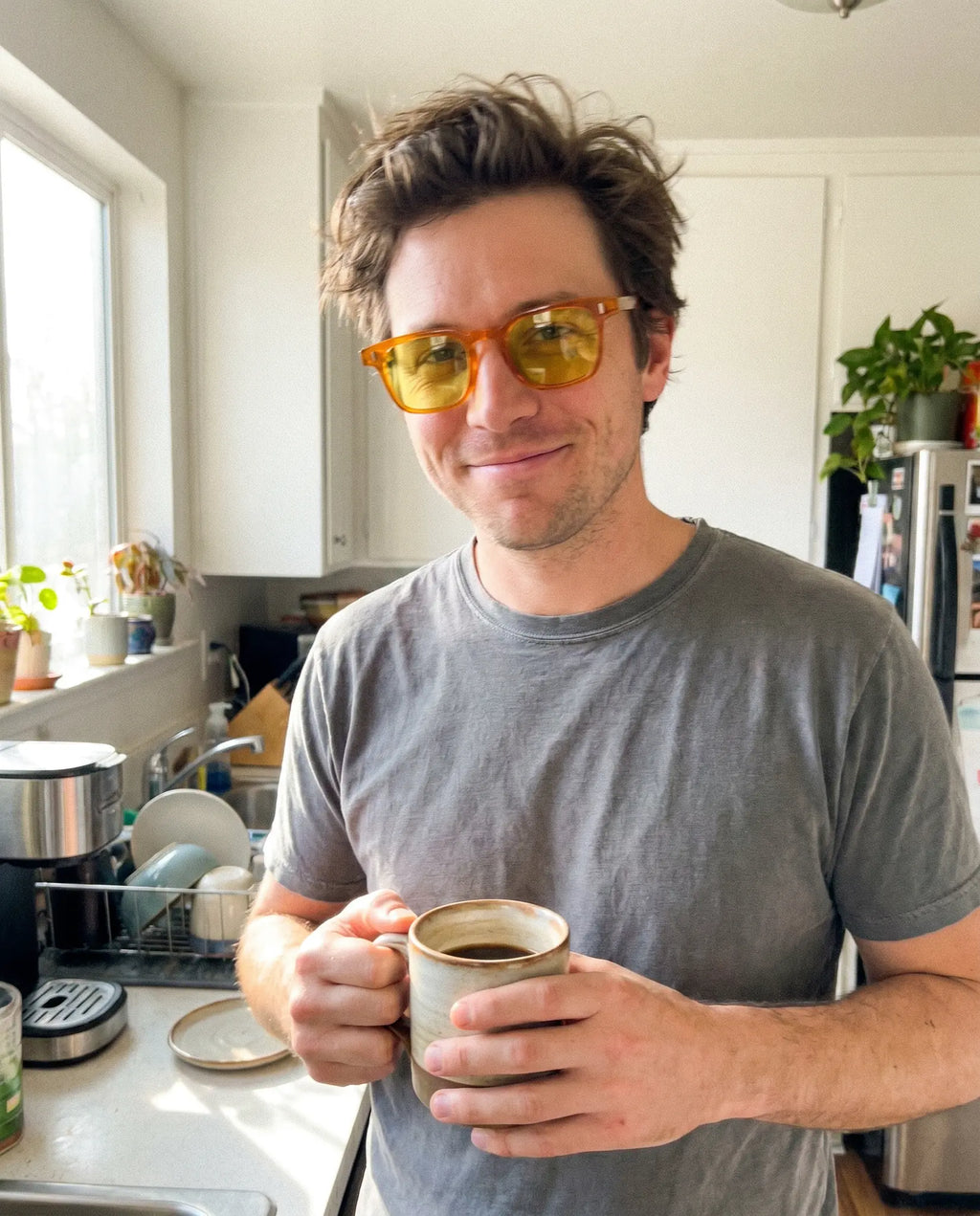 Litez Retro Orange, Day lens — kitchen